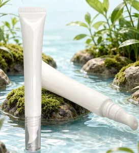 Custom Empty Tubes Aluminum Plastic Squeeze Containers Packaging Thickness 0.5mm 5ml