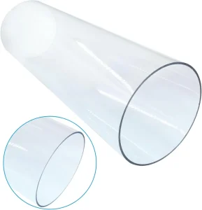 Custom Extruded Transparent PMMA Tube UV Resistant High Impact Acrylic Plastic Pipe for Industrial Water Treatment Crafts DIY