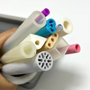 Custom Flexible Heat Resistance Rubber Sleeves Tube Food Medical Grade Silicone Pipes Tubing Hose
