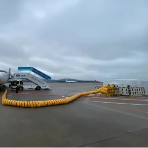 Custom Foldable Aircraft PCA Flexible Air Duct Hose Pre Conditioned Air Ground Cooling Aviation Ventilation Tube