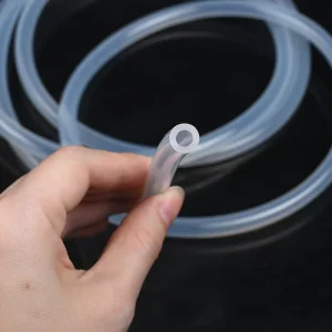 Custom Food Grade Clear Transparent Silicone Hose 4-16mm Outer Diameter High Strength High Temperature Resistant Medical