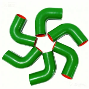 Custom Heat Resistant Radiator Hose 2.5 3 4 Inch Desert Heat Resistant Silicone Elbow Hose