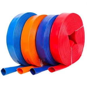 Custom High Pressure Durable Plastic Tubes PVC Flat Irrigation Lay Flat Hose for Agricultural Use