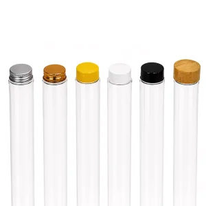 Custom High Transparency Slender 20oz Plastic Jars Plastic Test Tubes Essential Oil Diffuser Sticks and Evaporation Bottles