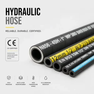 Custom High quality Hydraulic Fuel Hoses High-pressure Rubber Hoses 2SC 2SN 1/4 Inch 8mm 10mm Hydraulic Hoses