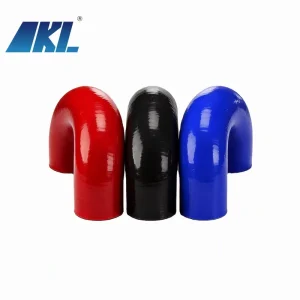 Custom ID 70 75 mm Length Silicone Tube Coolant 180 Degree Elbow U Shaped Silicone Hose
