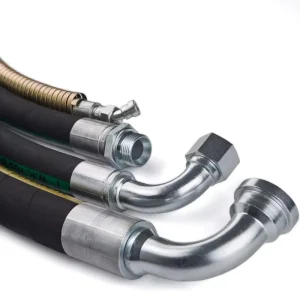 Custom Industrial Automotive Use Hydraulic High Pressure Soft Rubber Hoses Heat-Resistant Black Water Cutting Customizable