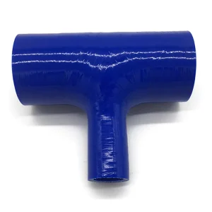 Custom Industrial T Shape Silicone Turbo Intercooler Braided Hose High Temperature Resistance Car Air Hose Cutting Service