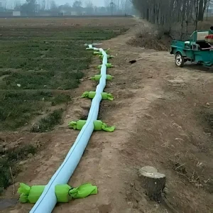 Custom Length 1-12″ PE Woven Layflat Hose 2-8MPa WP MOQ 1000m OEM Logo