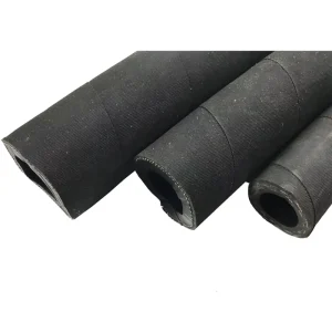 Custom Length 2 Ply Steel Wire Reinforced High Pressure Wear Resistant Industrial Rubber Sandblasting Hose