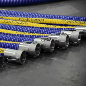 Custom Length Chemical Transfer Composite Hose for Corrosive Liquid Tanker with Stainless Steel Camlock