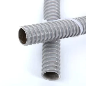Custom Length Corrosion Resistant PVC Flexible Plastic Corrugated Hose Convoluted Tube Plastic Hose