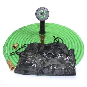 Custom Logo Expandable Garden Hose Water Hose Lightweight No-Kink Water Hose 25ft 50ft 75ft 100ft 200 ft
