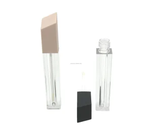 Custom Logo Plastic Lip Gloss Tube Lip Glaze Tube Cosmetic Container