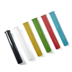 Custom Logo Printing Plastic Pop Top Tubes Child Resistant Tube