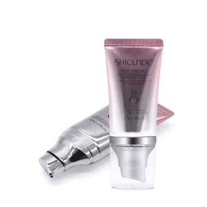 Custom Luxury Soft Plastic Tubes with Pump Hot Stamping Surface for Face Cream BB Cream Sunscreen Cream