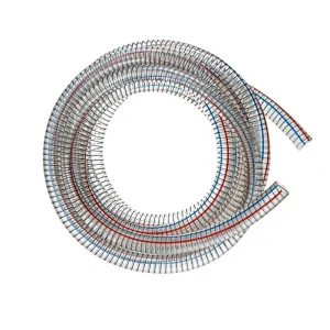 Custom Manufacturer’s Transparent Steel-Wire Reinforced PVC Hose Thickened Low High-Temperature Resistant Hose