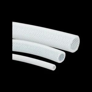 Custom Molded Silicone Hose Mesh Reinforced High Temp Resistant Tubing for Automotive and Industrial Machinery