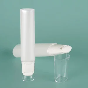 Custom Multifunctional Extruded Cosmetic Packaging Tube Screw Cap Skin Care Face Mask Roller Ball Applicator Plastic Material