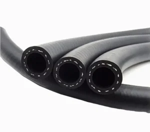 Custom NBR FKM ECO Rubber Automotive Fuel Hoses Black Various Sizes Anti Aging Cutting ISO9001 Certified