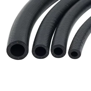 Custom NBR Oil Resistant Black Fuel Hose for Diesel Gasoline Engine Pump Flexible OEM Free Sample 5 6 8 10mm ID