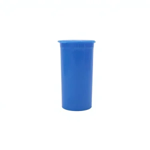 Custom PP Plastic Storage Tube with Pop Top Design Multiple Sizes Available