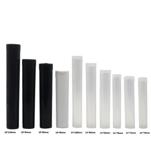 Custom PP Tube 70 72 73mm 80mm 85mm 90mm 98mm 109mm 116mm 120mm 150mm *15mm Pop Top Squeeze Open Tubes Child Proof Plastic Tube