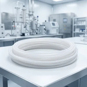 Custom PTFE High Temperature Transparent Food Grade PTFE Tube High Temperature Resistant Elastic Ptfe Clear Tubing Hose