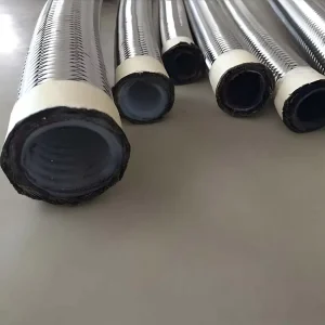 Custom PTFE Hose Assemblies Stainless Steel Braided PTFE Hose Pipe Kits