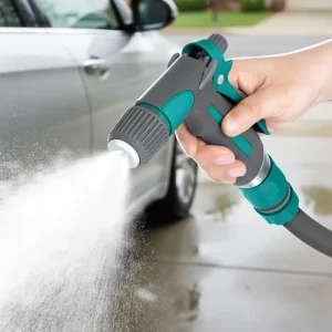 Custom Pets Showering Portable High Pressure Water Spray Gun Metal for Car Washing Spray Gun Bullet Garden Hose Sprayer Nozzle