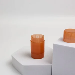 Custom Plastic 20g 30g 75g Plastic Deodorant Balm Stick Refillable Deodorant Tube PP