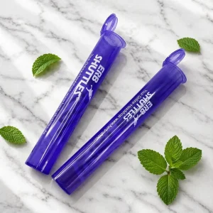 Custom Plastic Pop Top Tubes with Logo Printing and Label Sticker Service