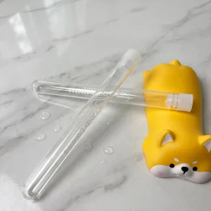 Custom Printed PS Plastic Test Tubes with Cork or Plastic Stopper for Spice and Tea Packaging