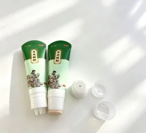 Custom Printed Plastic Cosmetic Tube with Multi Head Applicator Empty Gel Medicine Squeeze Tube