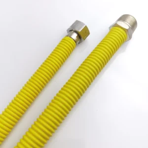 Custom Russia Corrugated Yellow PVC Rubber Pipe Flexible High Pressure Gas Hose