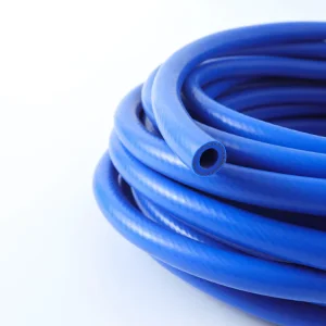 Custom Silicone Rubber Hose Fiber Braid Reinforcement for Industrial Automotive Cooling Systems High Pressure Cutting Available