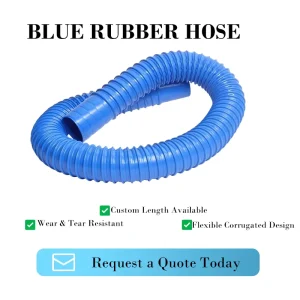 Custom Silicone Rubber Hoses Hump Tubes Corrugated Silicone Rubber Hoses