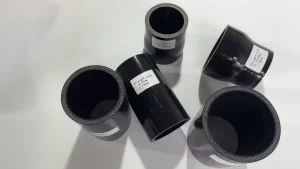 Custom Size Automotive Engine Tube Turbo Intercooler Flexible Braided Straight Coupler Silicone Rubber Hoses High Cutting