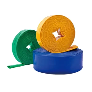 Custom Size Expandable Flat Hose 2″ 3″ 4″ Inch High Pressure for Farm Irrigation Water Pump System Durable & Flexible