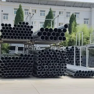 Custom Size Flexible Plastic Tubes 20mm 25mm 32mm 40mm 50mm 63mm 75mm 90mm PVC-U Water Pipes