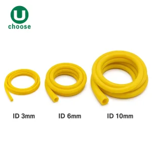 Custom Size Food Grade Silicone Tubing 3mm 6mm 10mm ID 3.5mm Wall Flexible Rubber Hose for Water Transfer Peristaltic Cutting