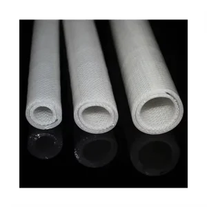 Custom Stainless Steel Flexible Food Grade Silicone Braided Hose Pipe Cutting Service Industrial Use Food Grade Certification