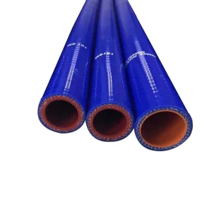 Custom Straight Silicone 4 Ply Polyester Reinforced One Meter Radiator Hose Cutting For Automotive Heating Cooling