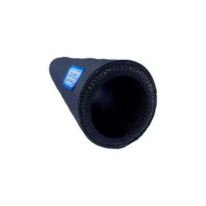 Custom Synthetic Rubber Discharge Hose Abrasion-Resistant Black -40 70 Industrial Sandblasting Use Custom Cutting