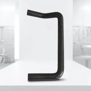 Custom U Shape Multi Bend Reinforced Black Silicone Hose Auto Engine Radiator Coolant Pipe 5.0mm Wall Thickness -40-260