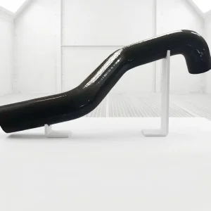 Custom Z Shape Molded Black Silicone Hose 5mm Wall Thickness Multi Ply Reinforced Turbo Intercooler Coolant Pipe Cutting Service