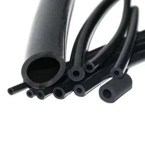 Custom made Insulating Extruded Antistatic Food LFGB Grade Silicone Rubber Hose High Resilience Durable Cutting for High tension