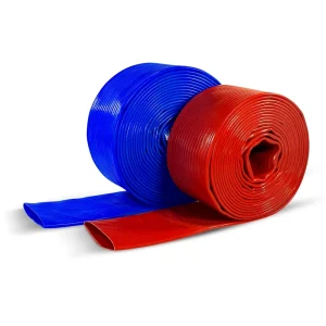 Customised 100m Blue PVC Soft Hose High Pressure Reinforced Swimming Pool Backwash Durable Flexible Eco Friendly Agricultural