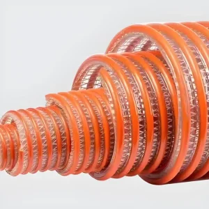 Customizable 3 Inch Rotational Molding 3 Layer Reinforced Heavy Duty PVC Blue Green Discharge Suction Hose Cutting