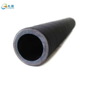 Customizable Black NBR High Strength Synthetic Cord Reinforced Fuel Oil Rubber Hose 10 Bar Pressure Rating Cutting